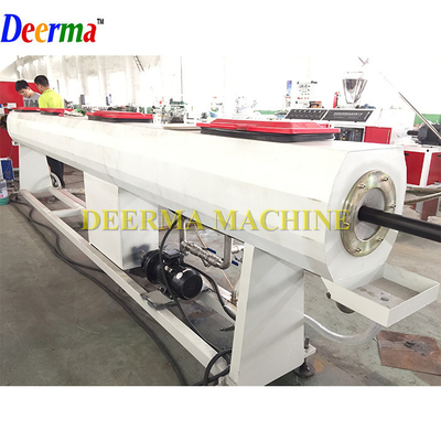 Customized L20000*W2100*H2600mm PE Water Pipe Machine / HDPE Gas Pipe Production Line