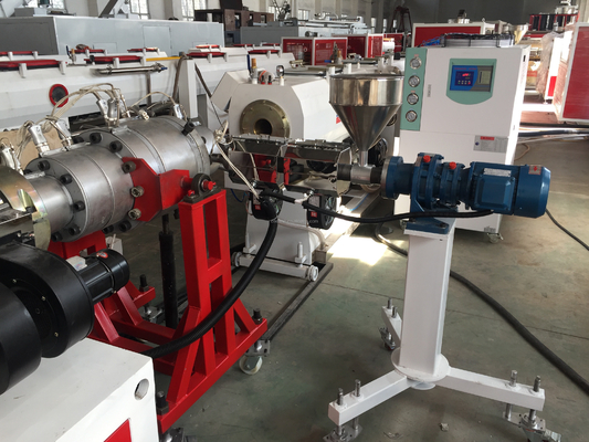 PVC Conduit Pipe Making Machine for 16-40mm Diameter and 0.8-10 m/min Haul-off Speed